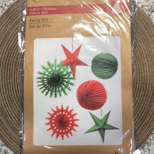 Christmas Honeycomb Party Kit